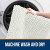 BAGOKIE 3 Piece Chenille Bathroom Rug Set - 4 of 4
