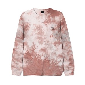 Dalix UFO Embroidered Washed Crewneck Sweatshirt Long Sleeve Fleece Cotton Mens - 1 of 4
