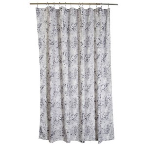 Moda at Home Fleur De Nuit Shower Curtain - 1 of 3