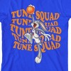 Bioworld Space Jam 1996 Bugs Bunny With Tune Squad Warped Graphic Youth Royal Blue Graphic Tee - 2 of 3