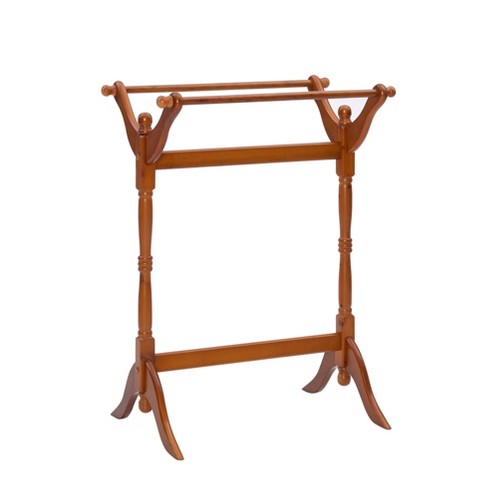 Standing blanket online rack