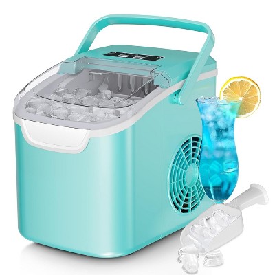 Kismile Ice Maker 26lb/Day Ice with 2 Sizes- Portable Bullet Ice Machine