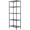 Metal Storage Shelves Home Kitchen Microwave Oven Rack Organizer Black - 4 of 4