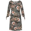 Women's Tie Sleeve Print Dress - LASCANA - 4 of 4