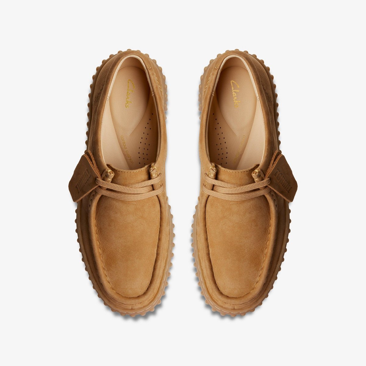 Обувь Clarks Womens Torhill Bee Light Tan Nubuck Shoes 8 Medium — фото 8