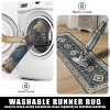Kitchen Rugs 3 Piece Set, Washable Non-Slip Kitchen Long Rug, Bohemian Style Farmhouse Hallway Doormat - 3 of 4