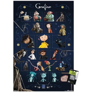 Trends International Coraline - Grid Unframed Wall Poster Prints - 1 of 4