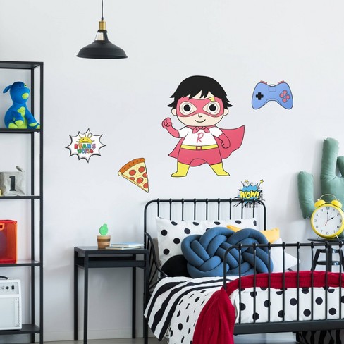 Lilo and Stitch Wall Decals Stickers Peel and Stick Cartoon Wall Decals for  Boys Room Removable Wall Art Mural Decor for Baby Girls Kids Nursery