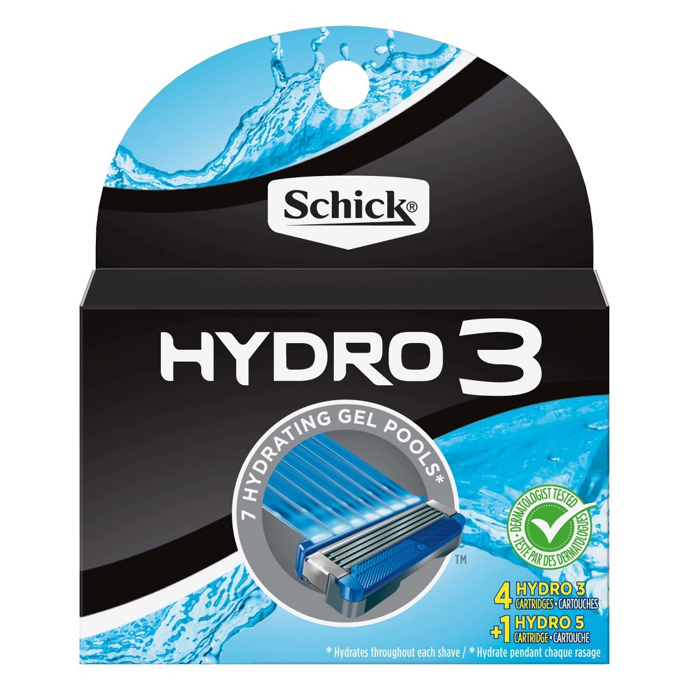 UPC 841058014010 product image for Schick Hydro 3 Razor Blade Refills - 5 ct | upcitemdb.com