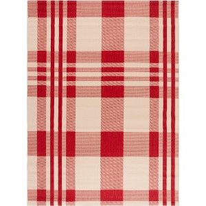 Courtyard CY6201 UV & Stain Resistant Non-Shedding Power Loomed Indoor/Outdoor Rugs - Safavieh - 1 of 4