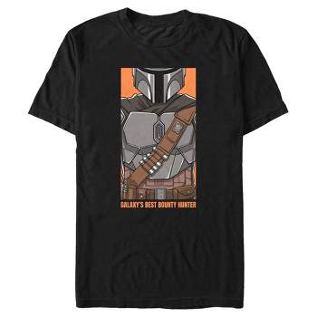 Men's Star Wars: The Mandalorian Din Djarin Galaxy's Best Bounty Hunter T-Shirt