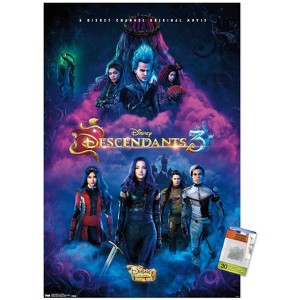 Trends International Disney Descendants 3 - One Sheet Unframed Wall Poster Prints - 1 of 4