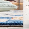 Blossom BLM566 Machine Made Tufted Area Rug - Beige/Red - 8' X 10' - Safavieh - 2 of 4