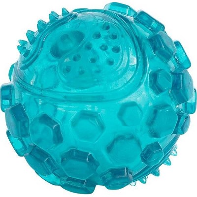 Zippy Paws - ZippyTuff Squeaker Ball Dog Chew Toy - Teal, Small
