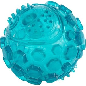 Zippy Paws - ZippyTuff Squeaker Ball Dog Chew Toy - Teal, Small - 1 of 1
