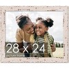 PosterPalooza | Shabby Chic White Picture Frame - UV Acrylic, Backing Board, Hanging Hardware Included - 2 of 4
