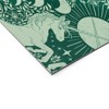 Avenie Unicorn Damask Green Welcome Mat -Society6 - 3 of 3