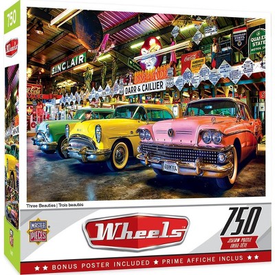 MasterPieces Inc Three Beauties 750 Piece Jigsaw Puzzle