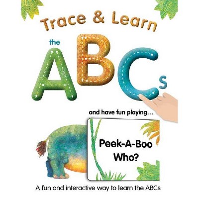 Trace & Learn the ABCs - by  Alex A Lluch (Board Book)