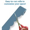 Carson Dellosa Education 65' Stone Blue Rolled Scalloped Bulletin Board Borders (1 roll) - 4 of 4
