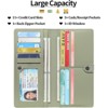 Clotth Women’s Wallet - RFID Blocking, Lightweight & Durable PU Leather - Credit Card Holder for Daily Use,Travel,Ladies Bifold Clutch Wallet - 4 of 4