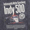 Mens Indy 500 Racing Immortality Quote Lightweight Hoodie - 2 of 4