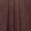 Pietra Luxury Acrylic Cozy Throw Blanket 50" x 60" Chocolate by Plazatex - 4 of 4