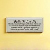 Slickblue Woohoo What a Ride Wall Sign – Wine & Chocolate Life Quote – Rustic Wood Decor for Home – 7x18, Color Options - 2 of 3