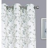 Kate Aurora 2 Pack Shabby Chic Grommet Top Floral Cherry Blossom Curtain Panels - 3 of 3