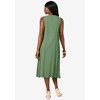 Jessica London Women's Plus Size Button Down Gauze Dress - 3 of 4