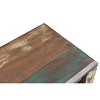 50" Old Reclaimed Wood Bench Brown - Timbergirl: Artisan Crafted, Rectangle, 300 lbs Capacity, Dining Room - 3 of 4
