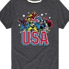 Boys' - Marvel - USA Short Sleeve Graphic T-Shirt - 2 of 4