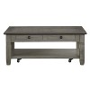 NicBex 48 Inch Rectangle Coffee Table with Casters and 2 Drawers for Living Room,Dining Room,Bedroom - 4 of 4