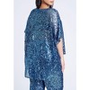ELOQUII Women's Plus Size Sequin Duster - 3 of 4