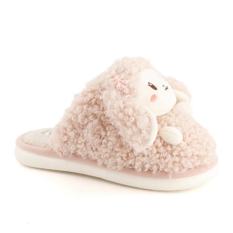 Женские тапочки Andrea Women’s Cozy Bunny Slippers with Plush Faux Fur 90213 PINK 7