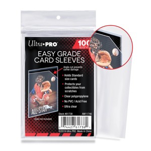 Ultra PRO Easy Grade Card Sleeves (100ct) for Standard Size Cards - 1 of 1