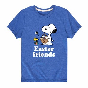 Boys' - Peanuts - Easter Friends Short Sleeve Graphic T-Shirt - 1 of 4