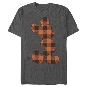 Men's Mickey & Friends Mickey Mouse Argyle Pattern T-Shirt - 1 of 4