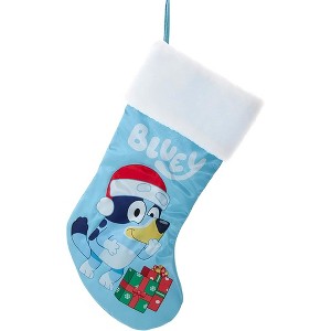 Kurt Adler Polyester Bluey Christmas Stocking, 19in - 1 of 2