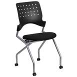 Flash Furniture Galaxy Mobile Nesting Chair with Black Fabric Seat