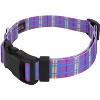 Country Brook Petz Deluxe Grape Plaid Dog Collar - Made in The U.S.A. - image 2 of 4