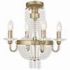 Livex Lighting Valentina 4 - Light Chandelier in  Winter Gold - 2 of 4