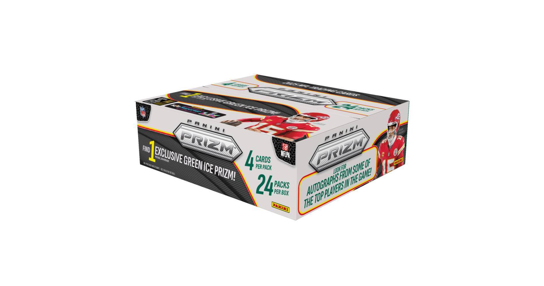 2025 Panini NFL Prizm Football Trading Card Booster Display