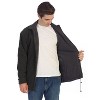 Gioberti Men's Zip Up Reversible Polar Fleece Heavy Jacket - 3 of 4