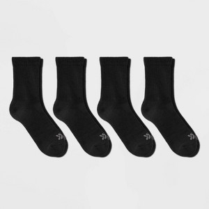 Women's Cushioned Active 4pk Athletic Crew Socks - All In Motion™ 4-10 - 1 of 3