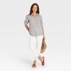 Women's Long Sleeve Gauze Button-Down Shirt - Universal Thread™ - image 3 of 3