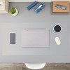 Stockroom Plus Frosted Clear Desk Protector Mat, 1.5mm Thick Writing Desk Blotter Pad for Office and Home, 17 x 34 In - 3 of 4