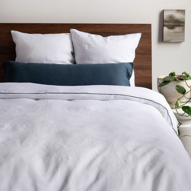 100% French Linen Throw Pillow Sham | BOKSER HOME, 4 of 6