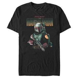 Men's Star Wars The Mandalorian Boba Fett Armored Up T-Shirt - 1 of 4