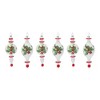 Melrose Holly Finial Drop Ornament (Set of 6) - 3 of 3